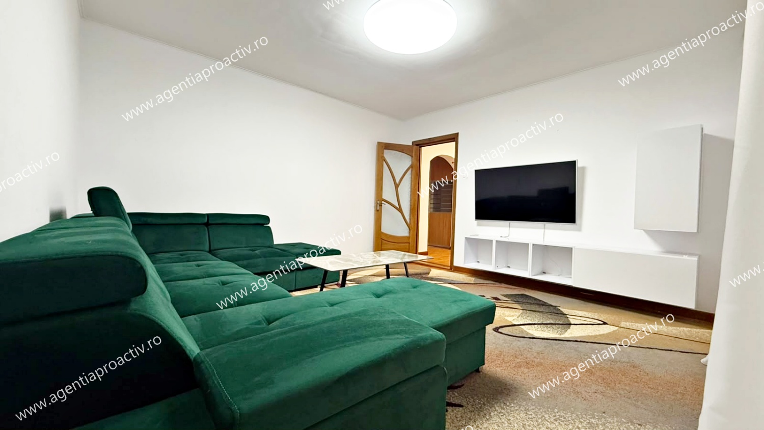 Apartament cu 3 camere de închiriat – Micro 17, mobilat și utilat complet!